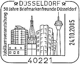 50 Jahre Briefmarkenfreunde Düsseldorf
